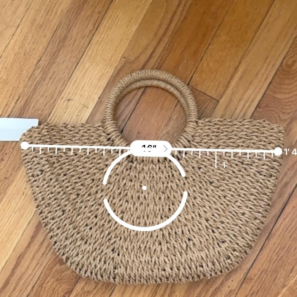 Woven Tote Basket Bag - Picture 10 of 11
